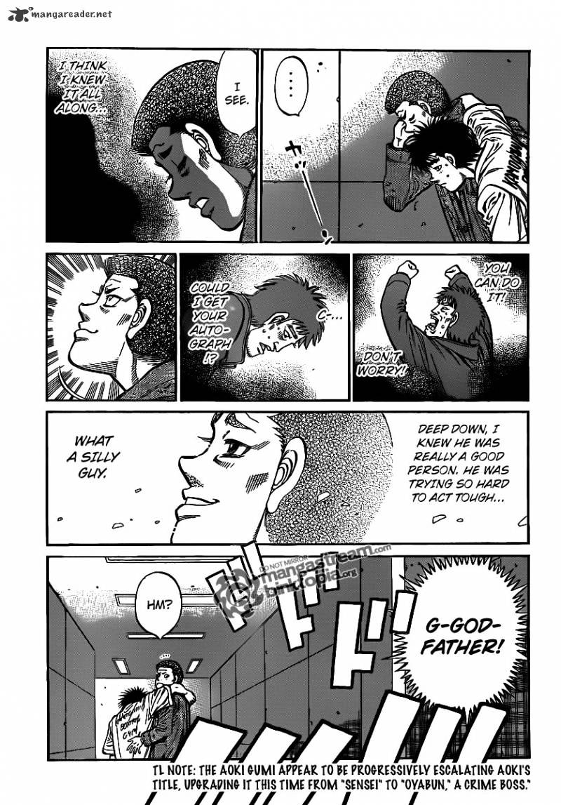 Hajime no Ippo: Fighting Spirit, Chapter 941 image 15